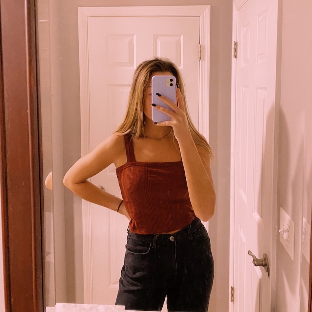 American Eagle Crop Top